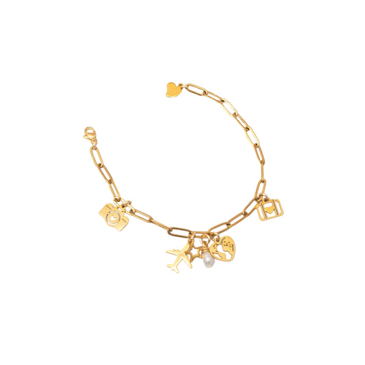 Pulsera TRAVESÍA: Con Alma Viajera ✈️🌍✨