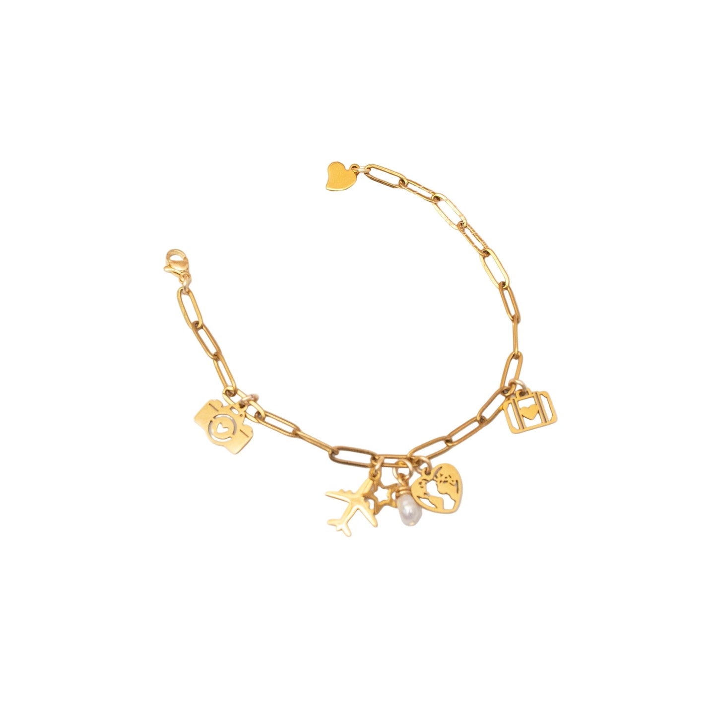 Pulsera TRAVESÍA: Con Alma Viajera ✈️🌍✨